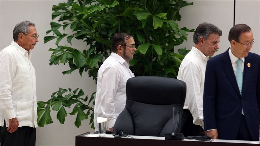 Las Farc se concentrarán en 22 zonas