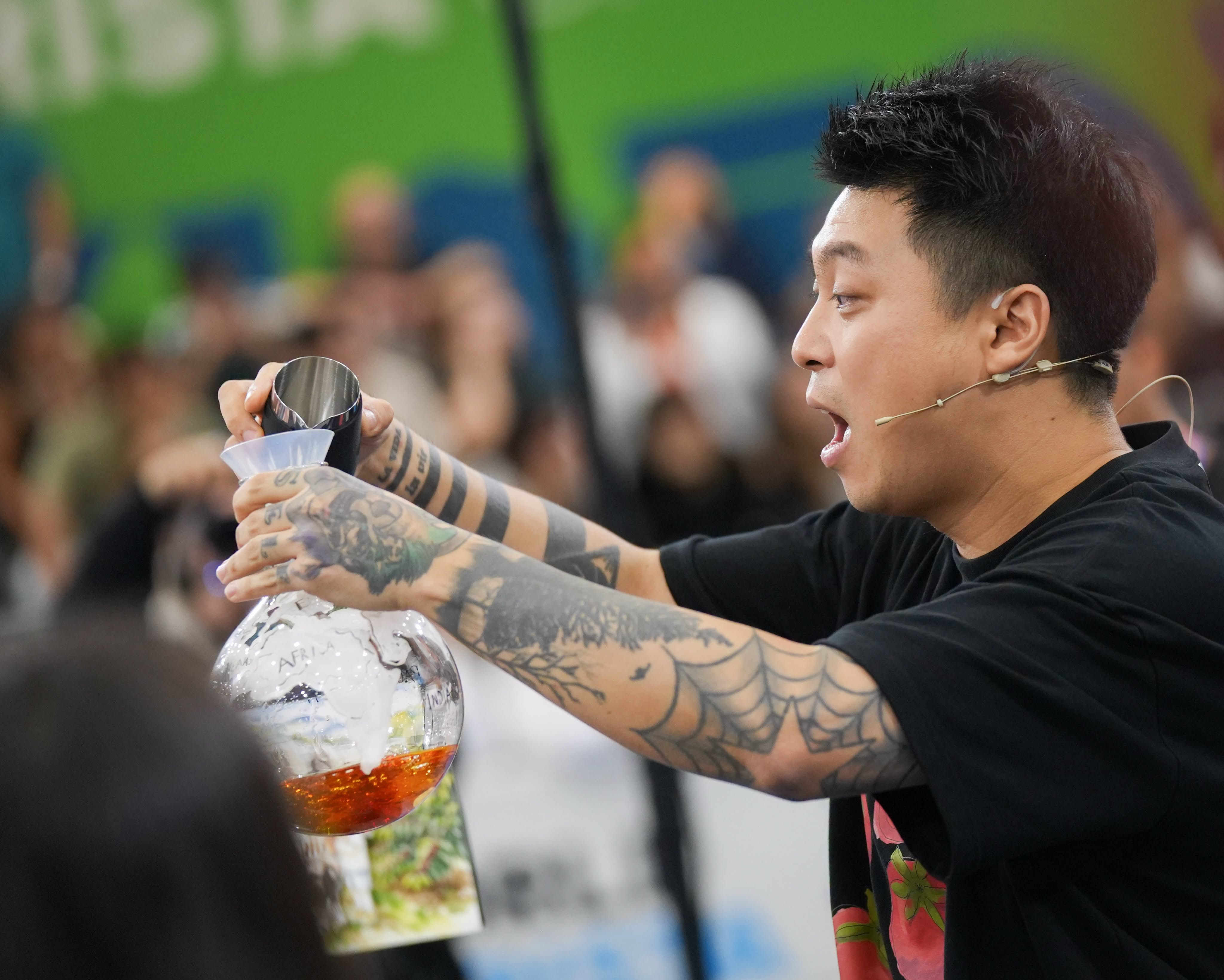 Pan Wei, ganó el Campeonato Mundial de Baristas con grano de Acevedo, Huila. Foto Redes Sociales 