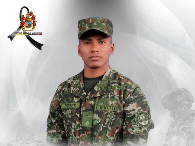 Soldado profesional Idel José Torres. Crédito: EJército Nacional.