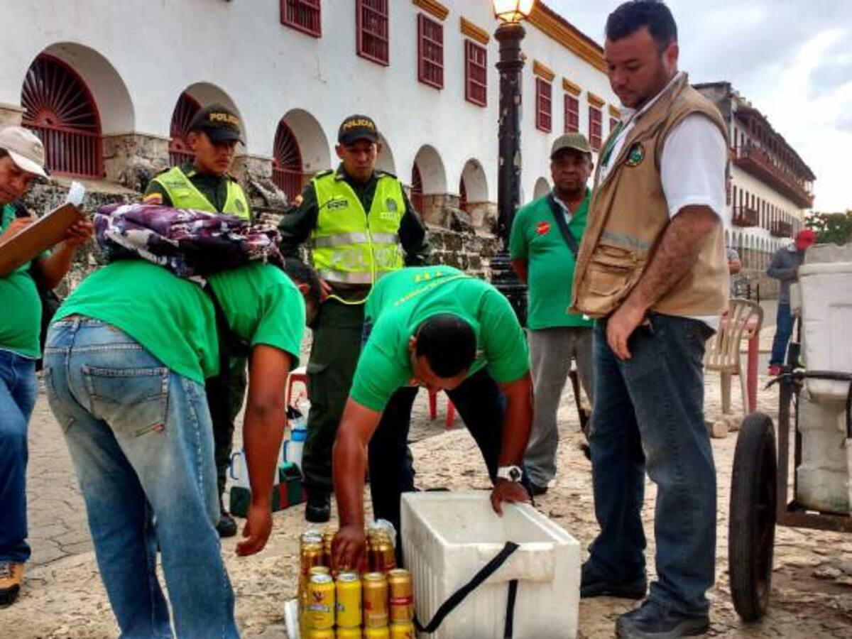 Intensifican control a expendio de licor en el espacio público en Cartagena