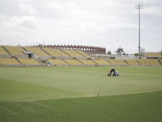 El estadio Jaime Morón antes de los Juegos Nacionales Bolívar 2019