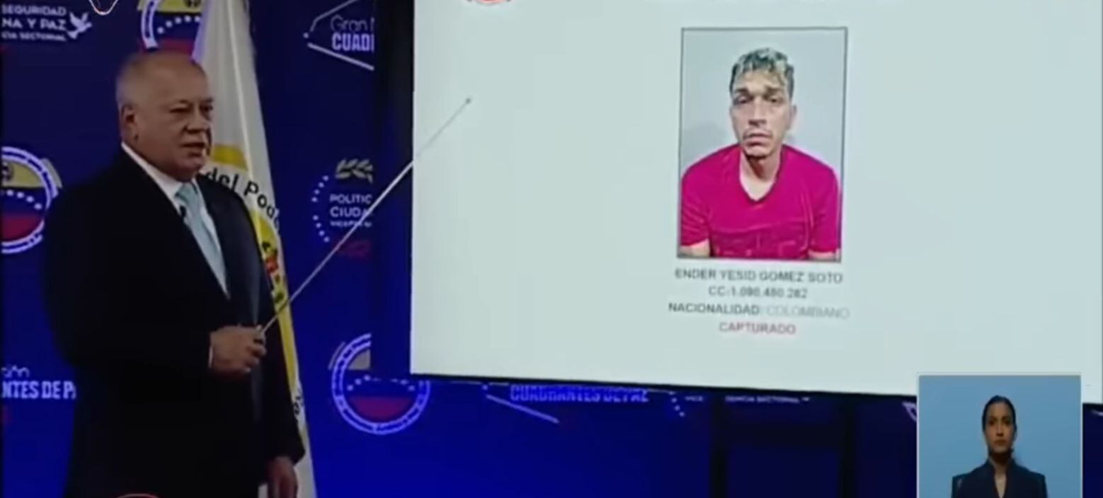 Venezuela captura a colombiano vinculado con un plan para atentar contra embajada de Colombia