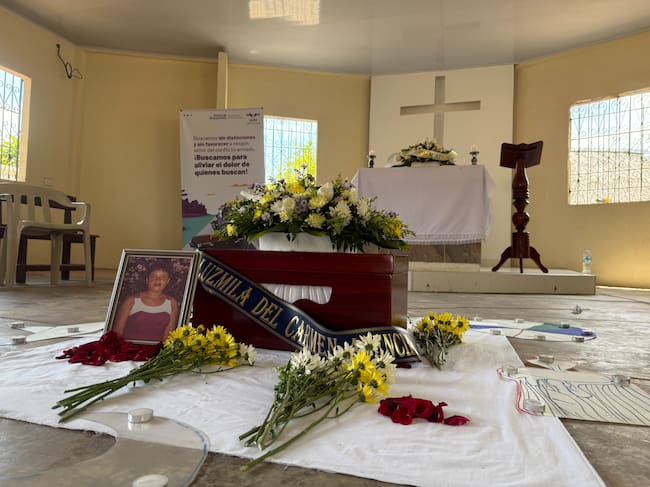 Tras 23 años de búsqueda, familia de Sucre recibió los restos de una madre desaparecida por el conflicto