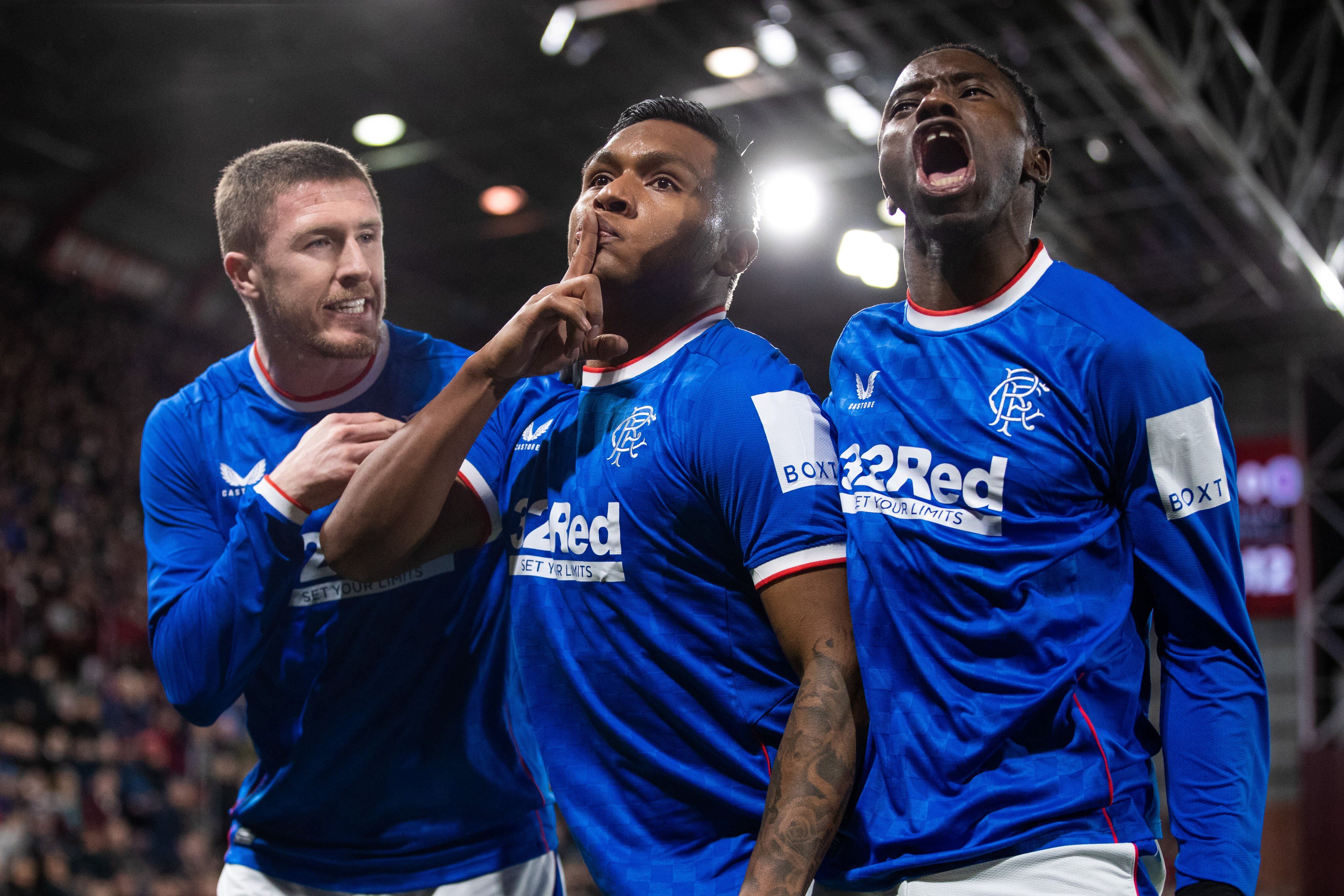 Alfredo Morelos fue figura con el Rangers / @RangersFC