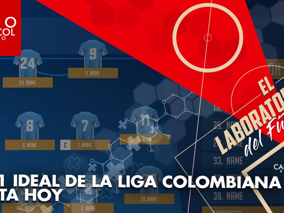 El 11 ideal de la Liga colombiana hasta hoy