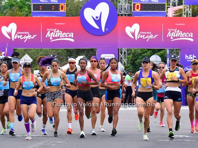 Carrera de la mujer Foto: Running Colombia