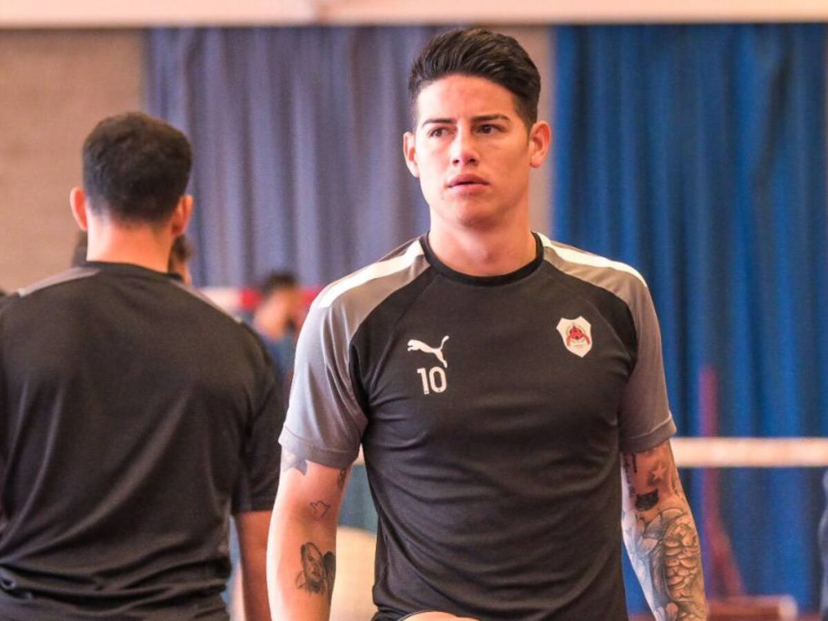 James Rodríguez desmiente versiones sobre una "lesión a largo tiempo"
