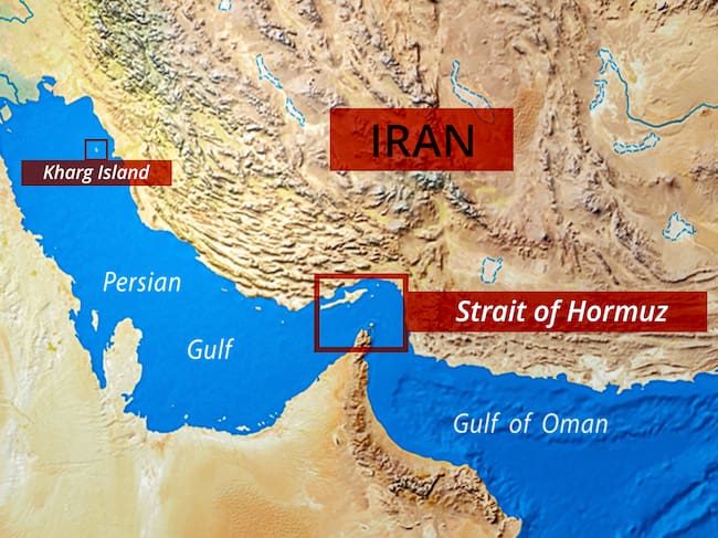 Irán dice que ha acordado con Omán una nueva ruta de navegación en el estrecho de Ormuz: Getty Images.