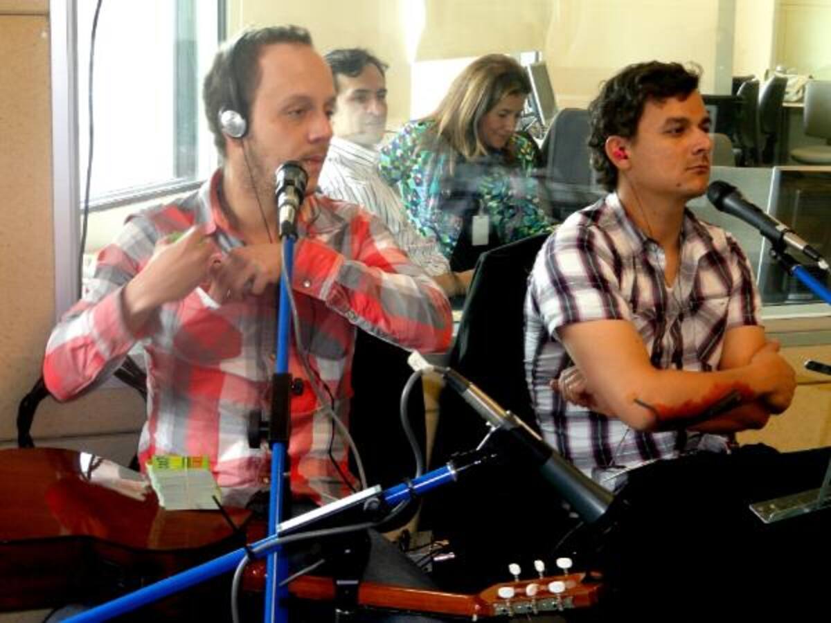 Gigi Posada y Tuto Múñoz, músicos de La Ventana