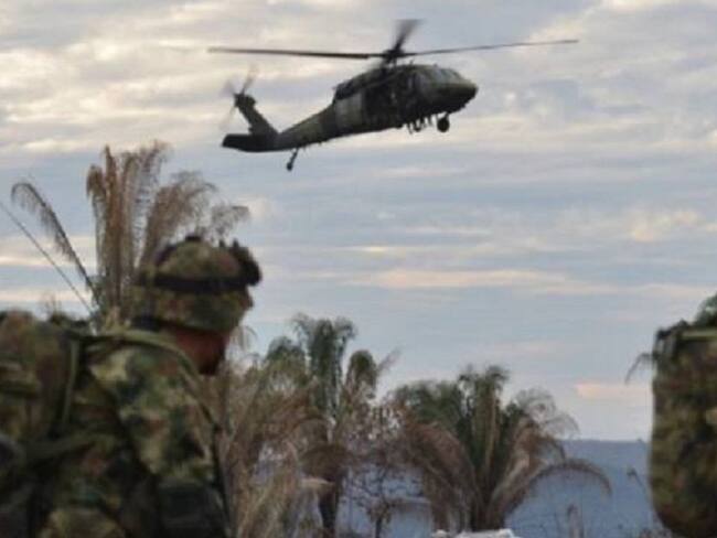 Ejército asegura que en La Agustina, fueron atacados con armas y explosivos