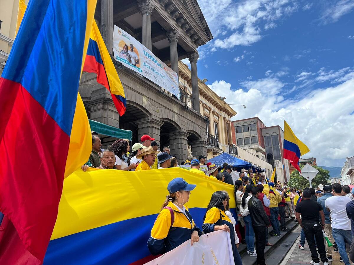 Así se vivió la marcha contra el Gobierno en Pasto