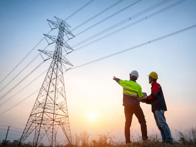 Torre de energía / Foto: Getty Images.