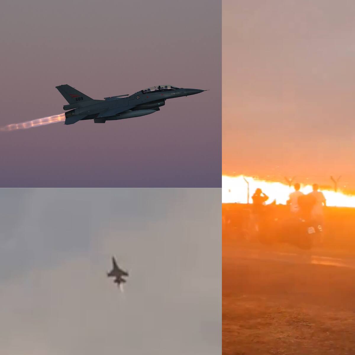 Polonia: F-16 se estrelló en medio de preparación para una exhibición
