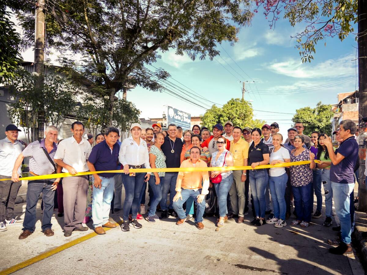 Barrios de Ibagué estrenan vías