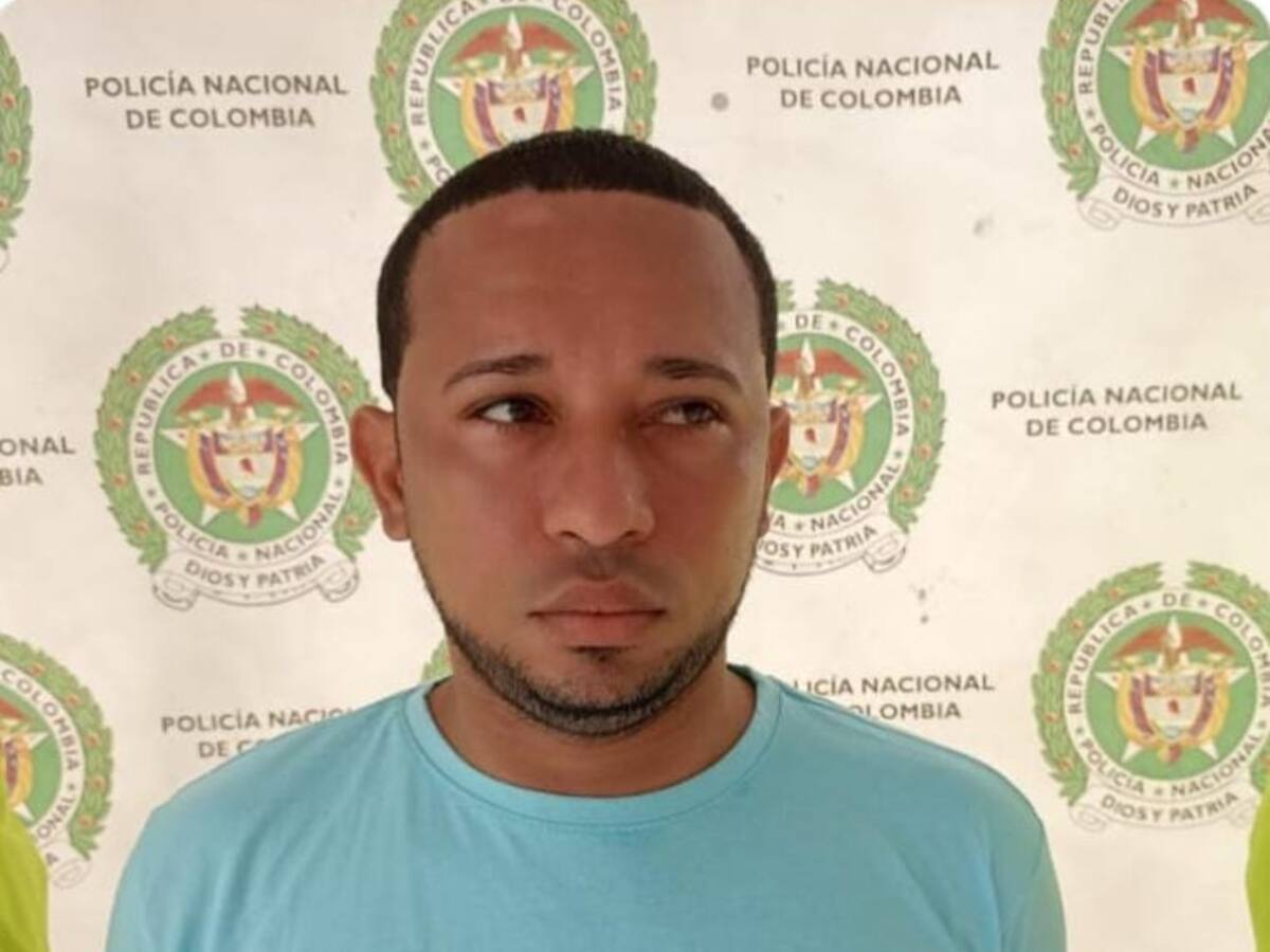 Cayó ‘El Gollo’, presunto homicida de joven y de un patrullero en El Carmen de Bolívar