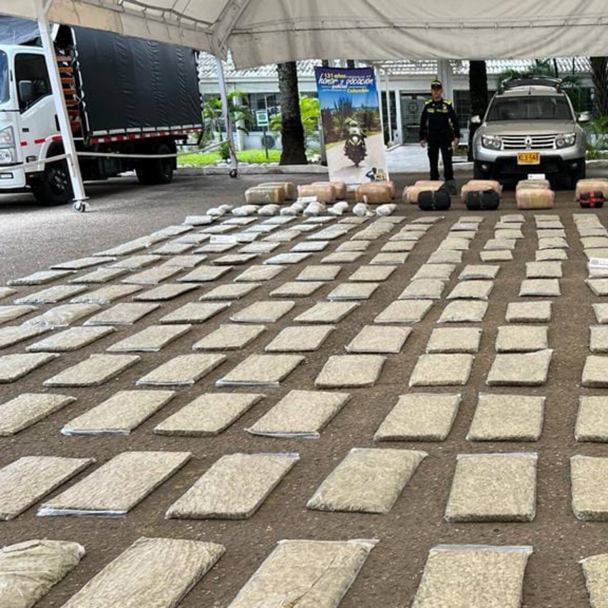 Incautan más 573 kilos de marihuana en la vía Neiva – Rivera