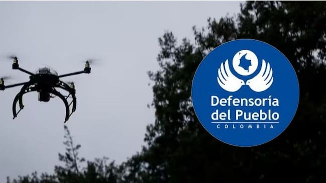Defensoría del Pueblo, realiza llamado tras ataque con dron en Estación de Policía en Antioquia