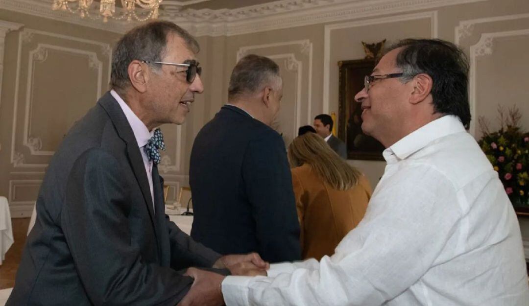 El alcalde William Dau tuvo su primer encuentro con el mandatario de los colombianos en la Casa de Nariño