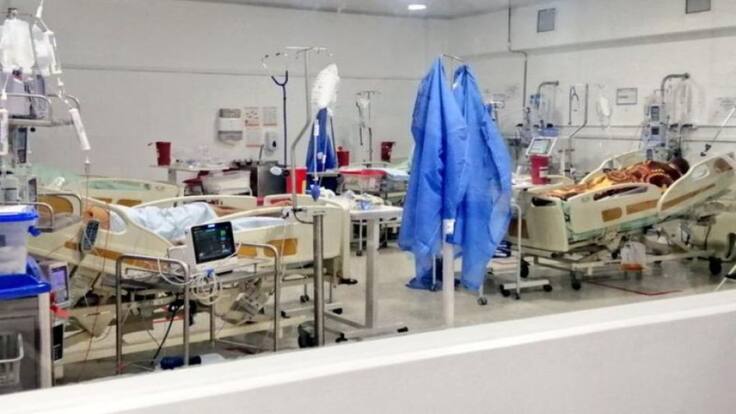 10 personas abandonadas en el HUS