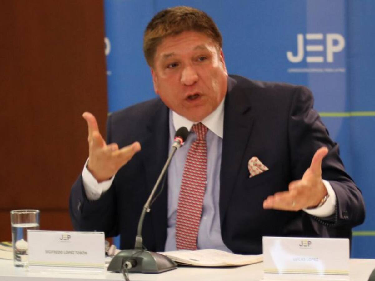 "Espero que se conozca la verdad", le pidió a la JEP, Sigifredo López