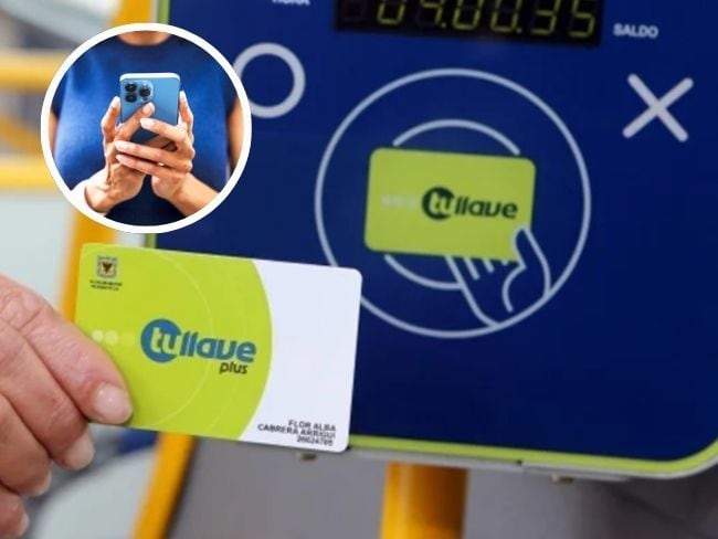 Así puede recargar la tarjeta TuLlave Foto: Transmilenio y Getty Images