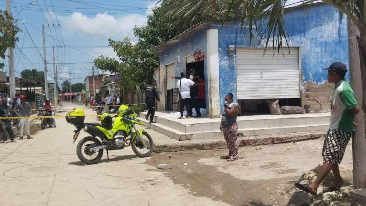 Sicarios mataron a hombre en una tienda del barrio Nuevo Paraíso