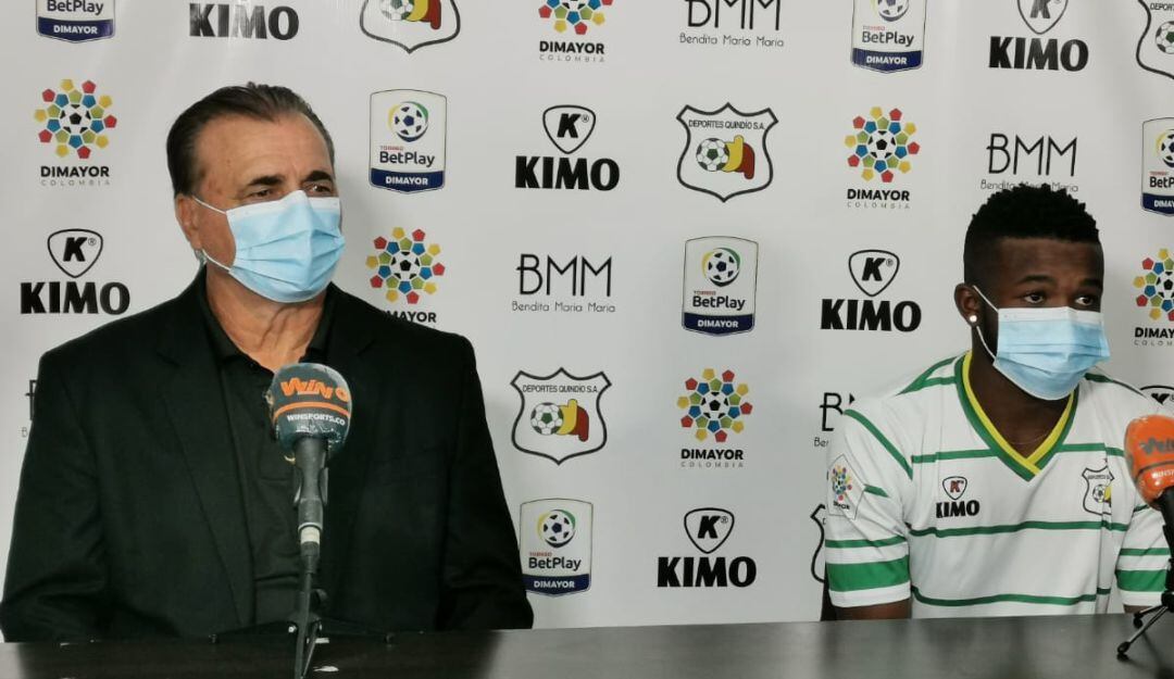 Oscar Quintabani, director técnico del Deportes Quindío