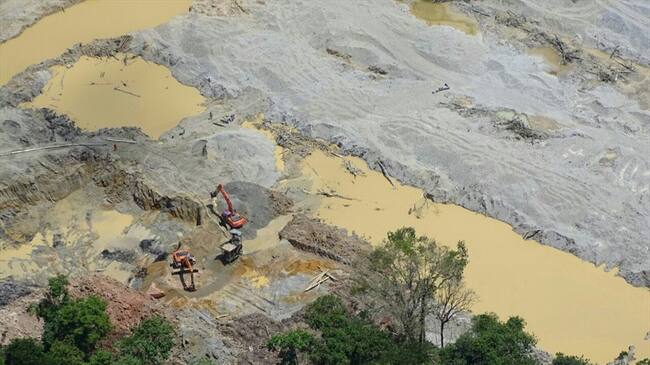 Minería. Foto: Colprensa.