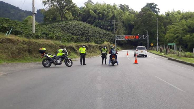 Mayor Mauricio Díaz, comandante Policía de Carreteras del Quindío