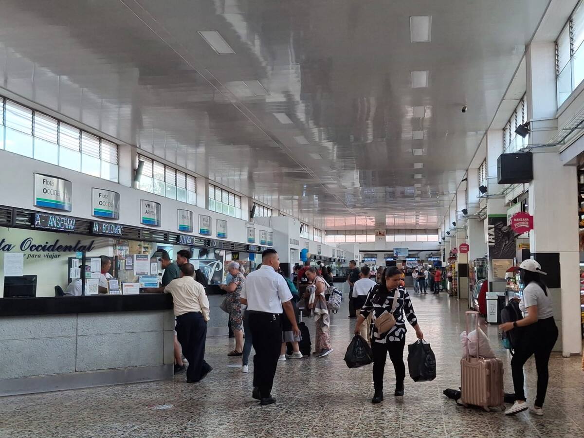 700.000 pasajeros se movilizarán por la Terminal de Transportes de Armenia al cierre del año
