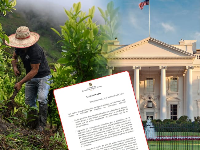 La Embajada de Colombia en Washington criticó a los alcaldes que viajaron a Estados Unidos para buscar influir en la decisión sobre certificación o descertificación del país en la lucha antidrogas.
(Foto: Caracol Radio / Getty / Embajada Colombia Washington )