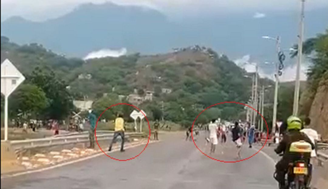 Enfrentamientos de grupos. 