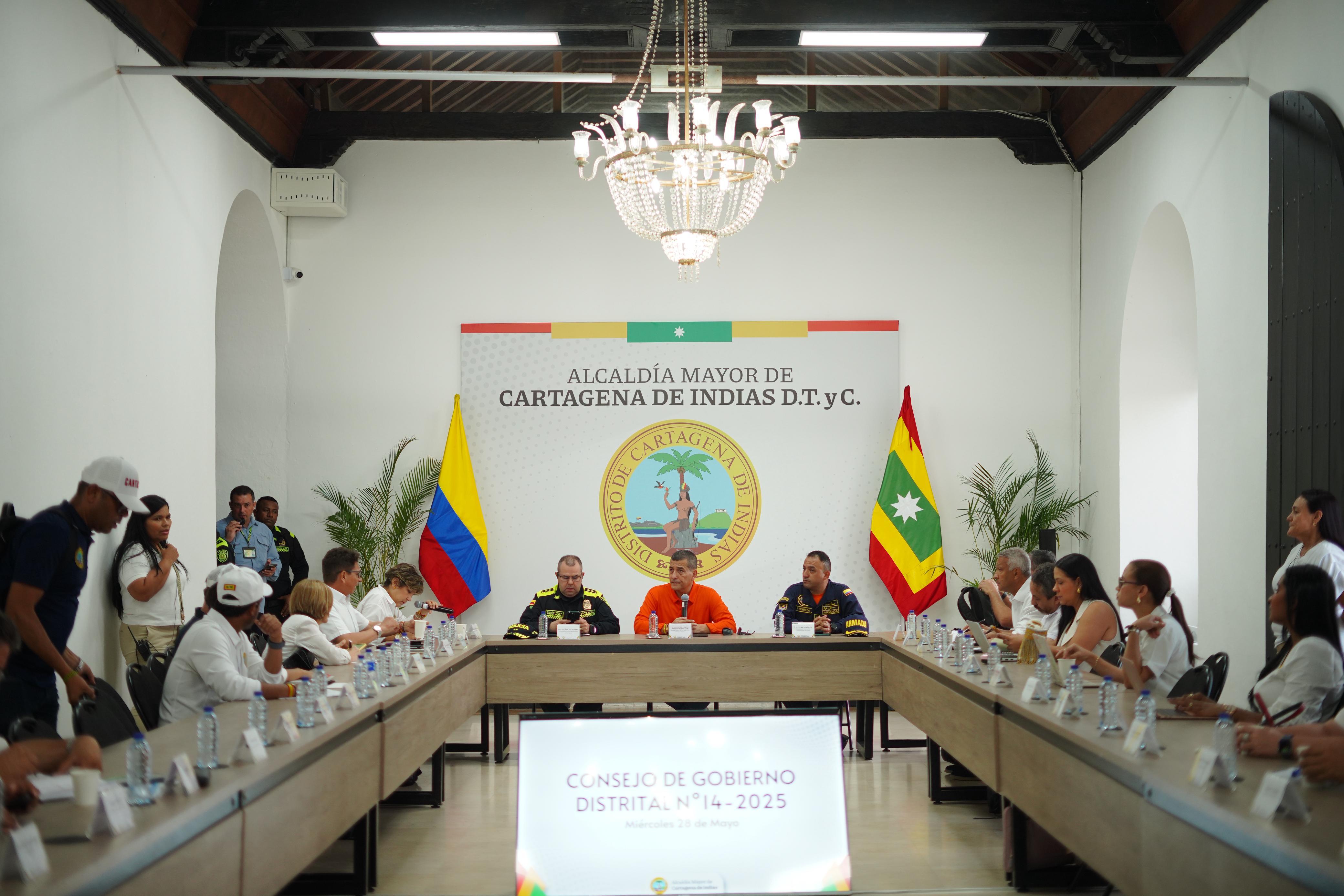 Se mantienen medidas se seguridad para el día de Paro Nacional en Cartagena