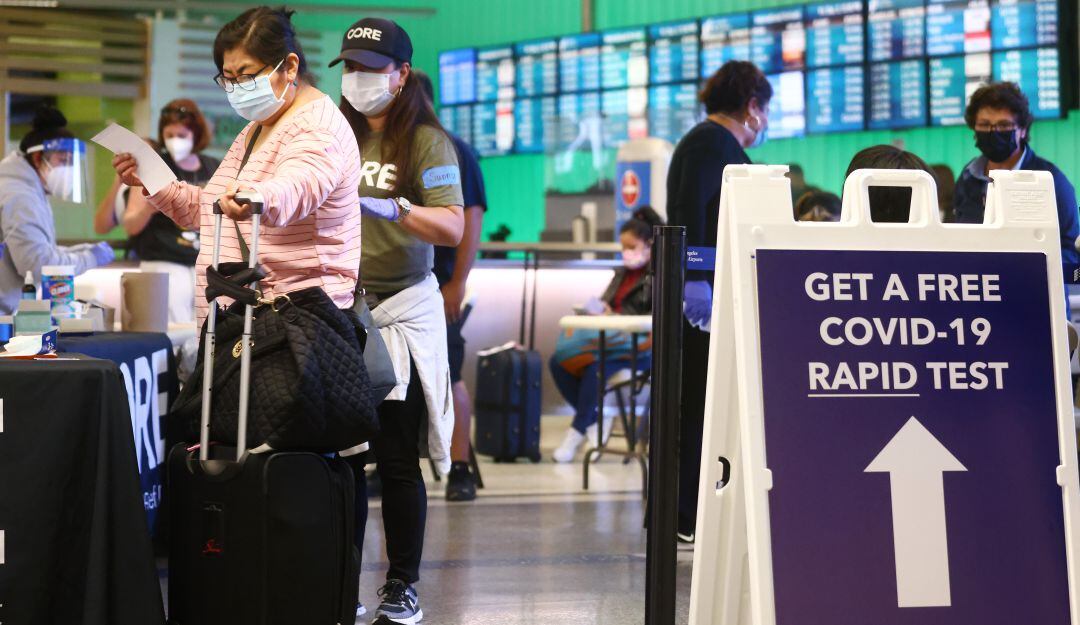 EE.UU. eliminará requisito de prueba Covid-19 negativa para entrar al país