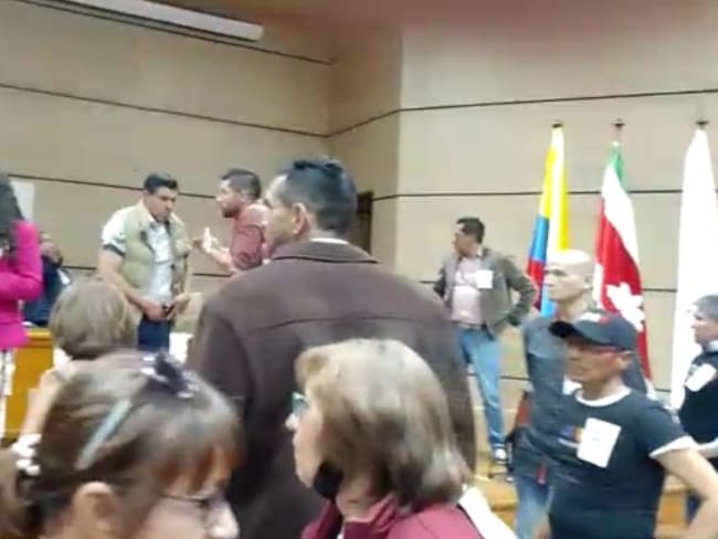 Asamblea Municipal Colombia Humana / Foto: tomada del video.
