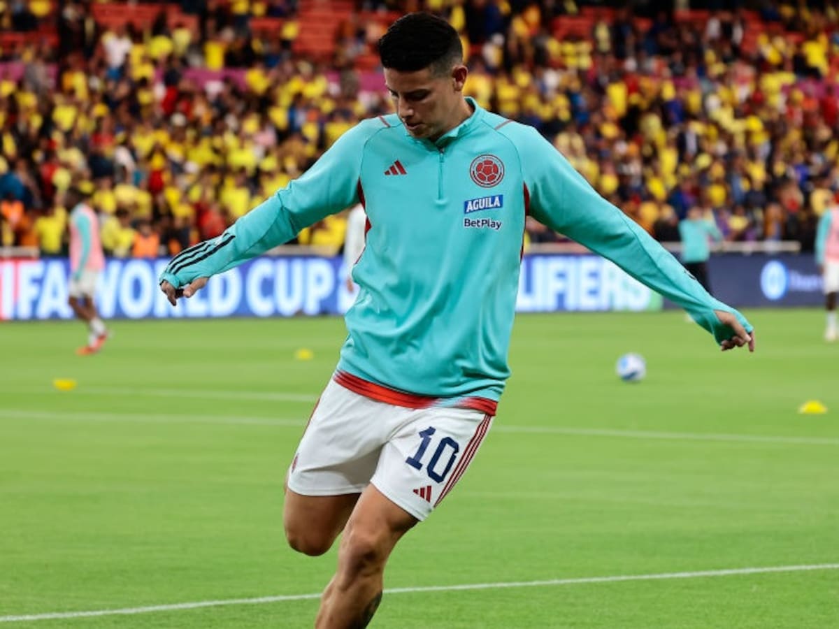 Amaranto Perea da un parte de tranquilidad sobre James Rodríguez