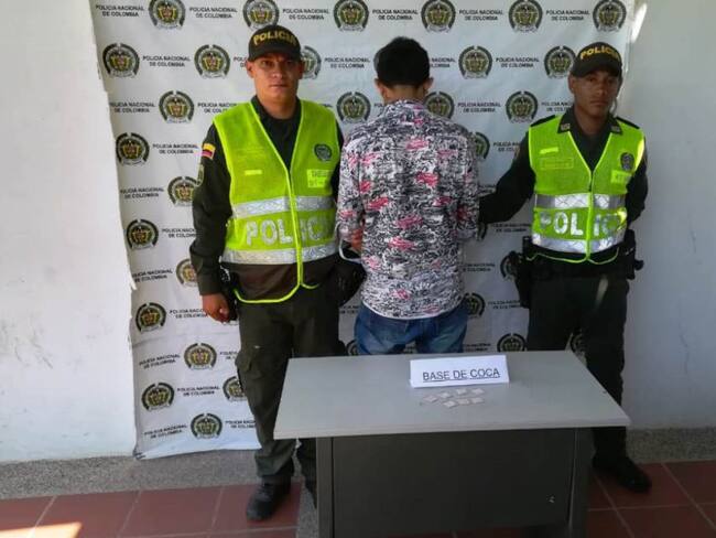 Capturan a presunto expendedor de drogas en el municipio de Magangué