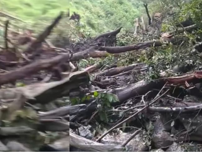 Avalancha en el Sur del Tolima