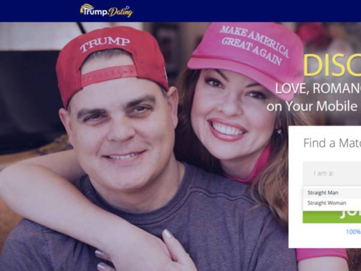Trump.Dating: la página de citas para seguidores del presidente de EE.UU.