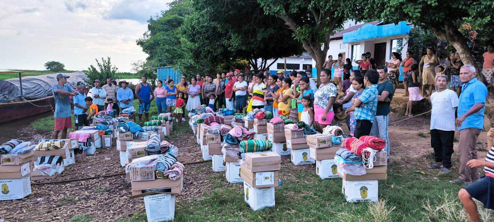 UNGRD lideró operación humanitaria para apoyar a más de 4.000 familias en Pinillos, Bolívar