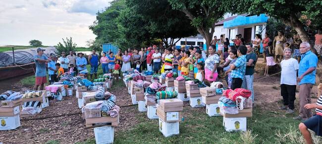 UNGRD lideró operación humanitaria para apoyar a más de 4.000 familias en Pinillos, Bolívar