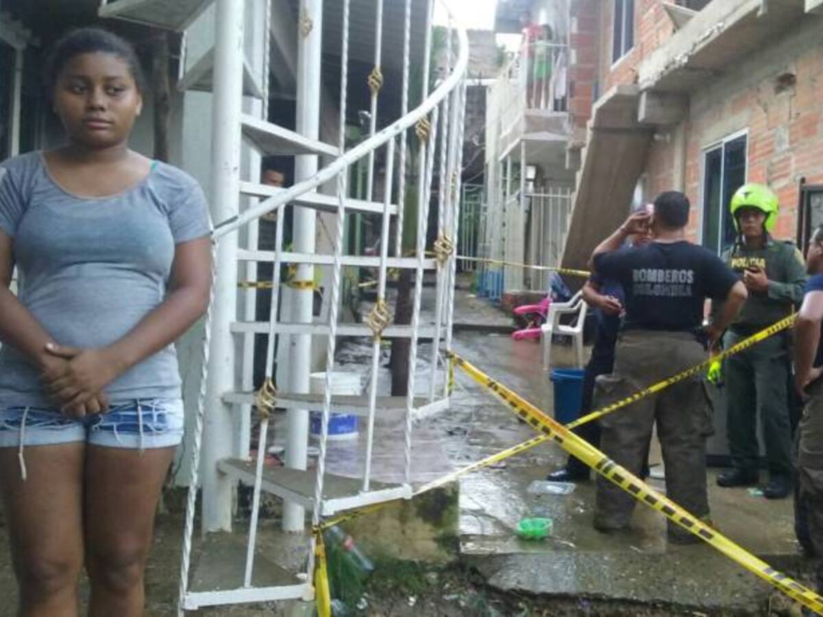 Incendio dejó una mujer herida en el sur de Cartagena