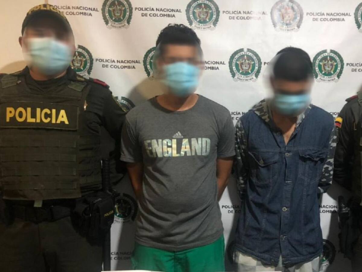 Cinco capturados por presunto tráfico de drogas en Cartagena