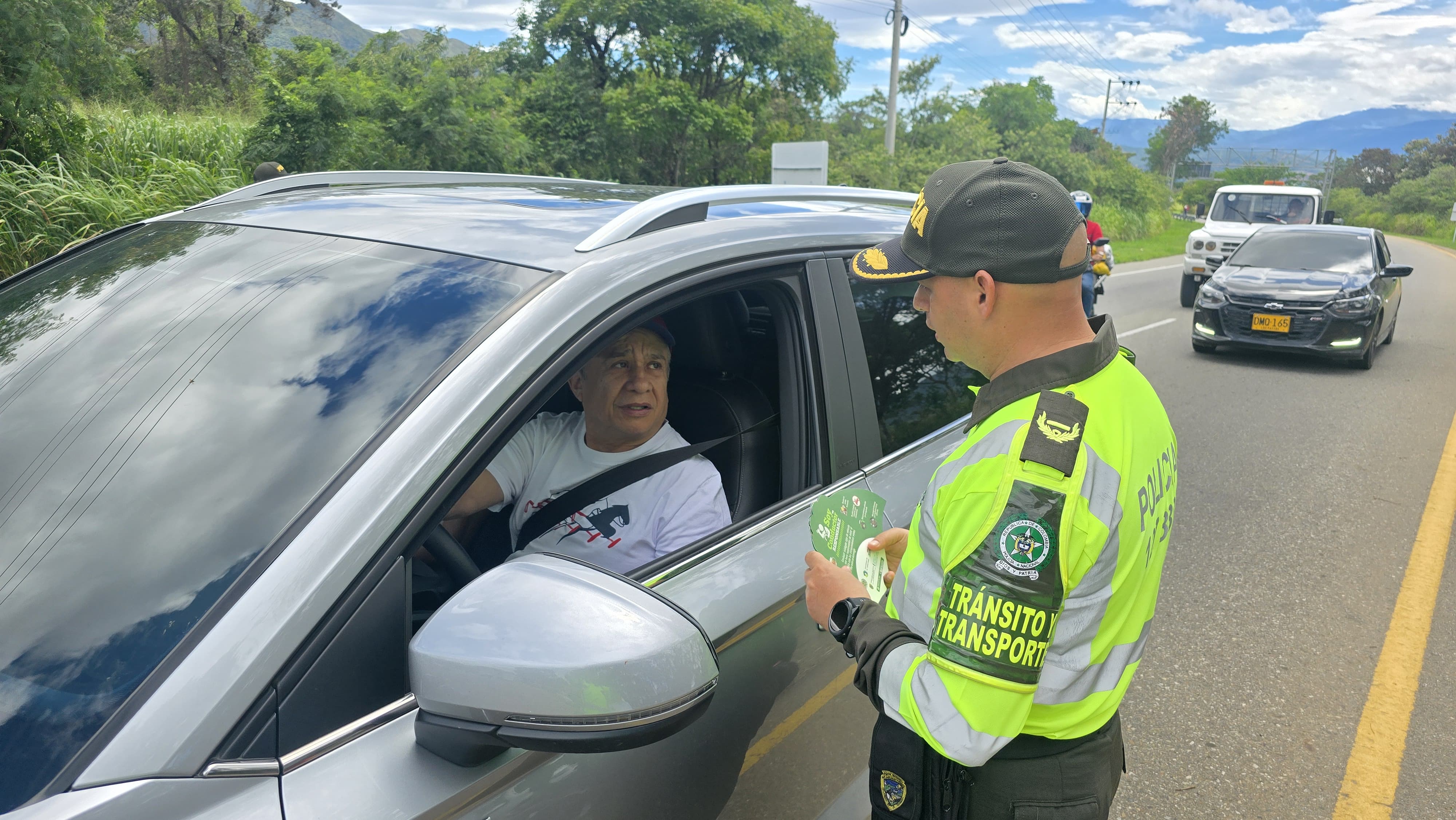 Aumentó el tránsito en las vías de Norte de Santander durante el puente festivo. / Foto: Policía.