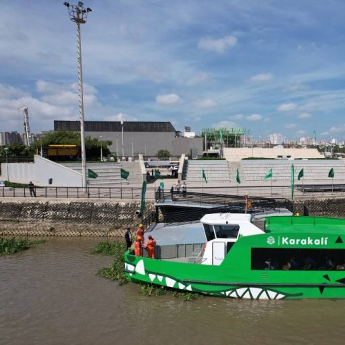 Este miércoles inicia operación el Ríobus ‘Karakalí' en el río Magdalena