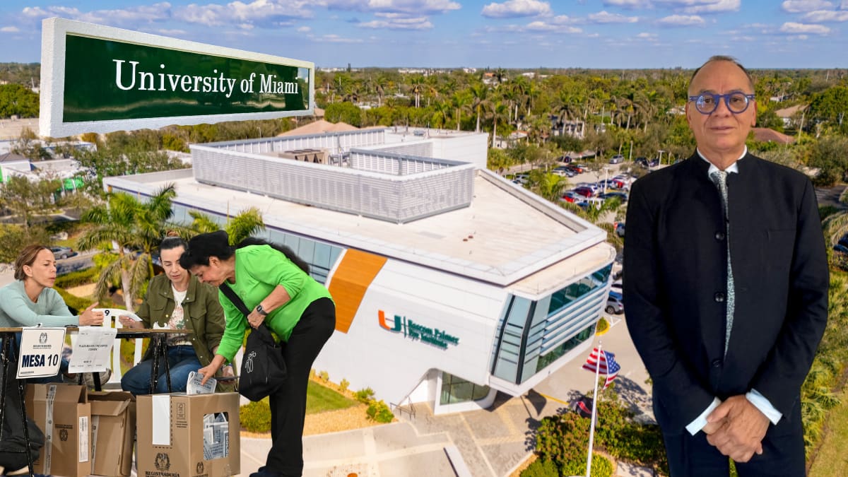 El Cónsul de Colombia en Miami, Óscar Fernando Marmolejo, confirma que cambia el puesto de votación del consulado para la Universidad de Miami