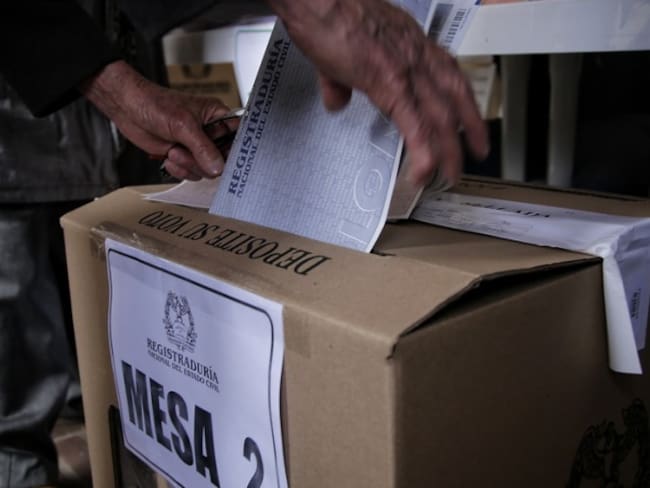Votaciones en Colombia. Foto: Colprensa.