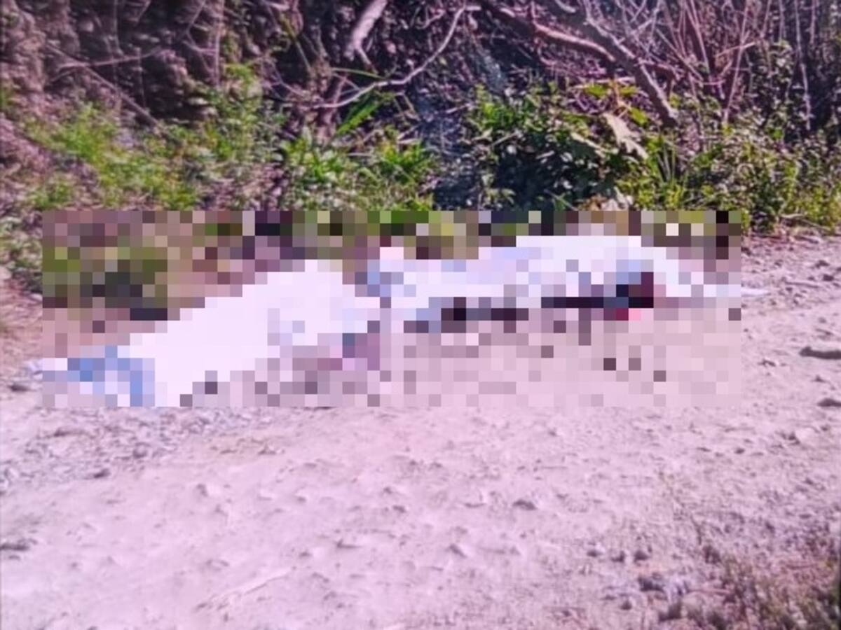 En Ituango asesinaron a dos personas, quemaron una casa y una moto