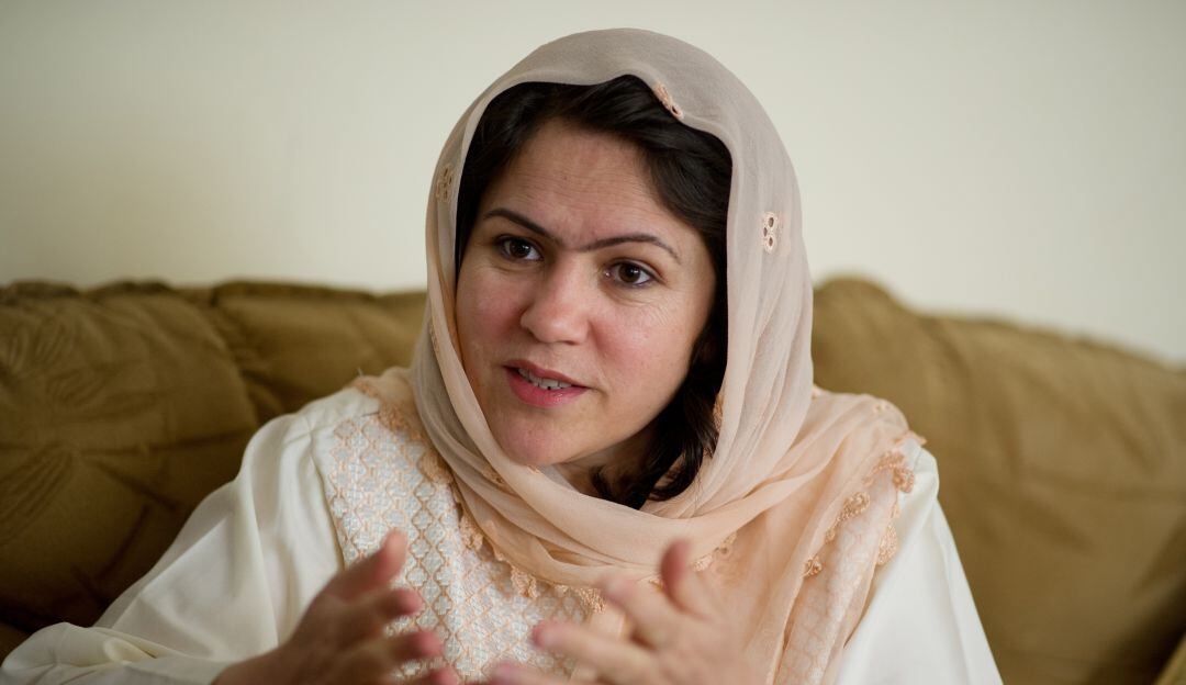 La parlamentaria Fawzia Koofi