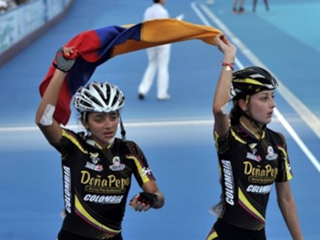 Colombia es líder absoluto en el Mundial de Patinaje de Carreras